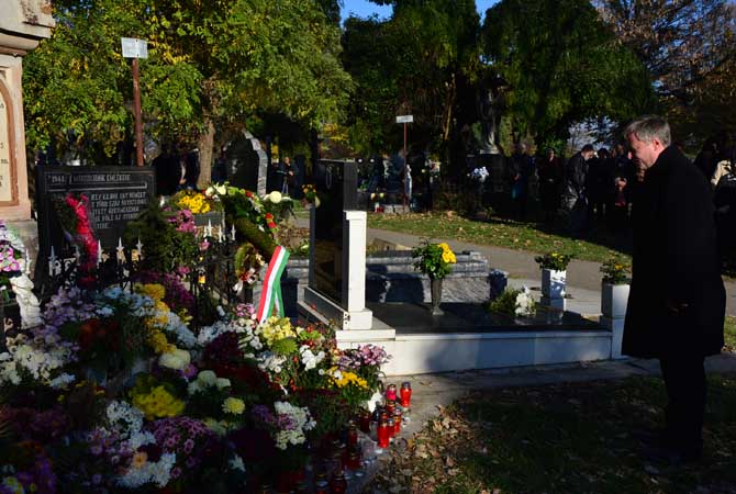 Megemlékezés 2015. november 2. Szenttamás, képek